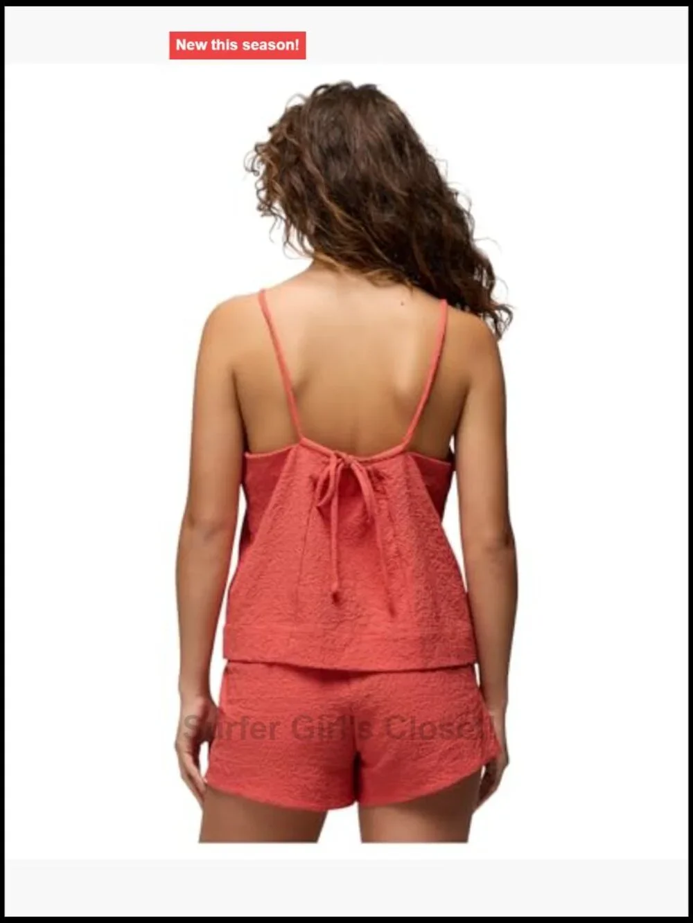 Recycled Polyester Tank Top Adjustable Straps UPF 50+